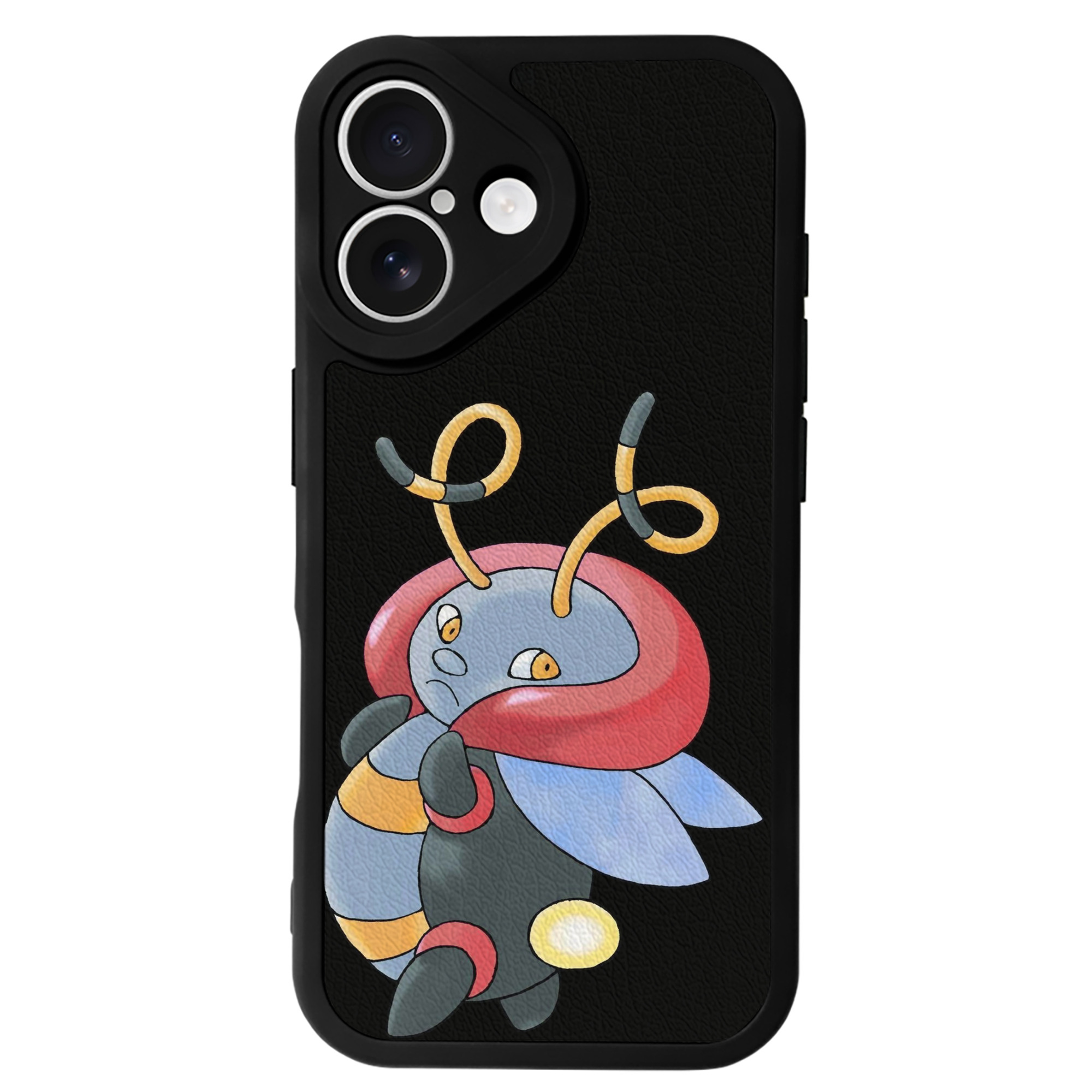 （画像用） ポケットモンスター Pokémon 【iPhone 16シリーズ対応】シリコンスマホケース（レザー調） 材質：シリコン
